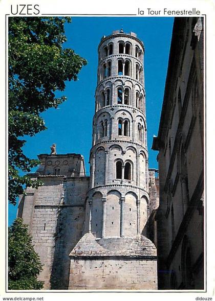 Carte Postale - 30 - Uzès - La Tour Fenestrelle - Flamme Postale de Uzès - CPM - Voir Scans Recto-Verso - Poscard - Cart