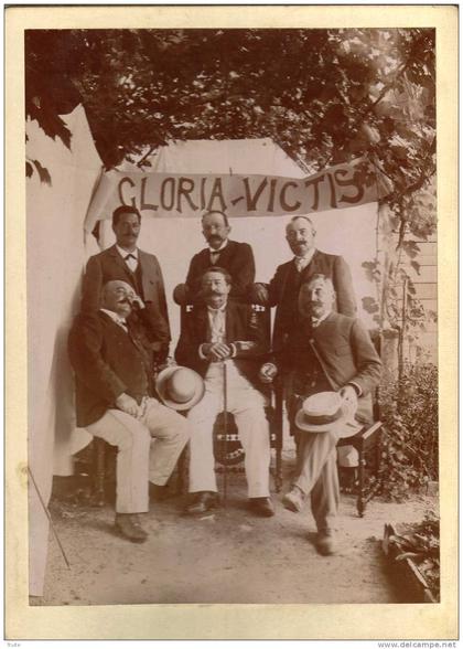 VABRE GLORIA VICTIS SOUVENIR  DU 14 JUILLET 1909  DES TRAVAUX DU TARN A VABRE