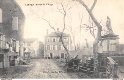 CPA 12 VABRES / ENTREE DU VILLAGE