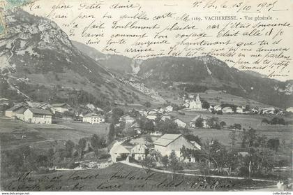 .CPA  FRANCE 74 " Vacheresse, Vue  générale."