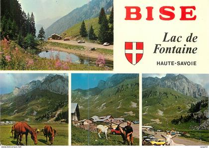 CPM Bise Ubine et le Lac de Fontaine Haute Savoie Pres de Vacheresse