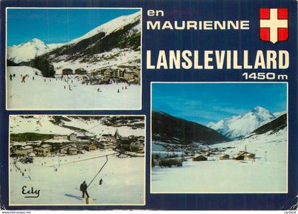 LANSLEVILLARD . VAL CENIS .  CP multivues .