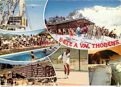 Carte Postale - 73 - Val Thorens - L'Eté à Val Thorens - Multivues - Piscine - Tennis - CPM - Voir Scans Recto-Verso - P