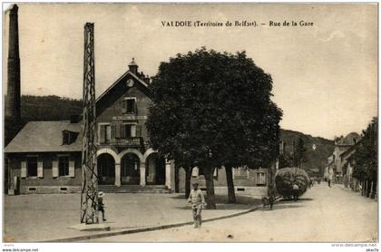 CPA Valdoie Rue de la Gare (722606)