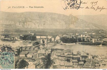 CPA Valence Vue Generale