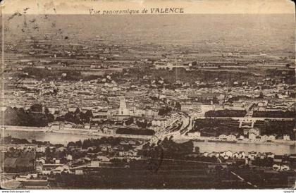 Valence - Vue Panoramique de Valence - CPA