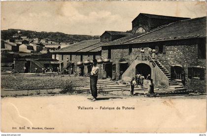 CPA Vallauris Fabrique de Poterie (1392906)