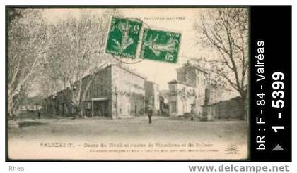 84 Valréas - VALREAS (7) - Cours du Tivoli et routes de Vinsobres et de St-Jean - cours du ti /  D84D  K84138K  C84138C