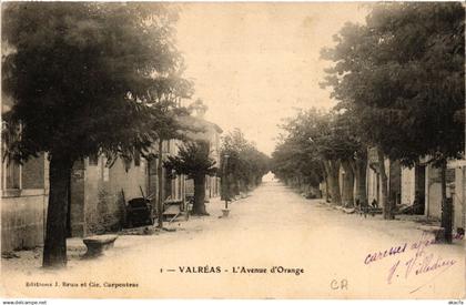 CPA VALREAS - L'Avenue d'ORANGE (518963)