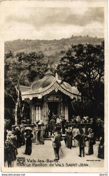 CPA VALS-les-BAINS Le Pavillon de Vals St-JEAN (661118)