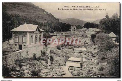 Vals les Bains - La Volane au Quartier des Bains - CPA