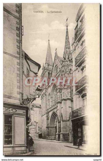 CPA Vannes La Cathedrale