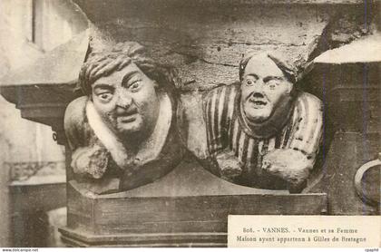 CPA Vannes Vannes et sa Femme Maison ayant Appartenu a Gilles de Bretagne