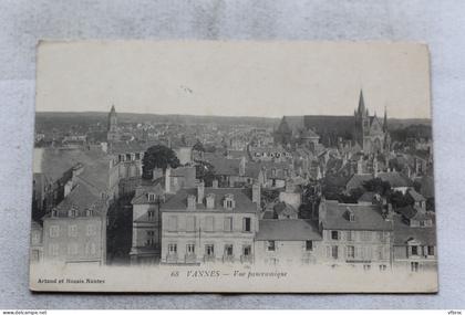 Vannes, vue panoramique, Morbihan 56