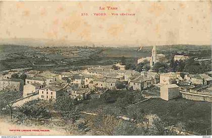 81 - Vaour - Vue Générale - CPA - Voir Scans Recto-Verso