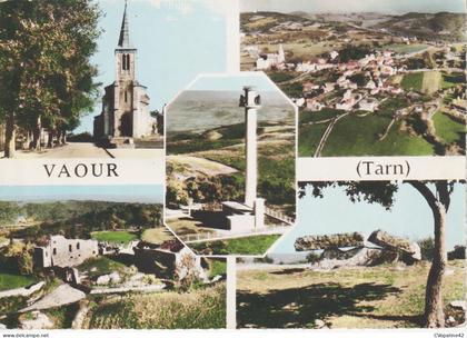 VAOUR (81) Carte Multivues  CPSM  GF