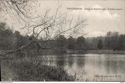 CPA Vaucresson Etang de Saint Cucufa L'Arbre couche