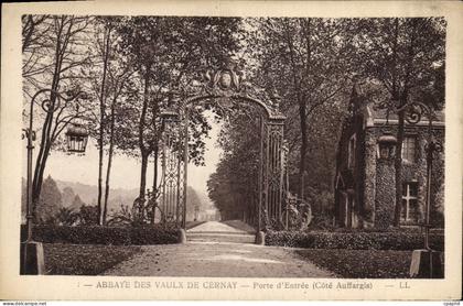 CPA Abbaye des Vaulx de Cernay Porte d'entree Cote Auffargis