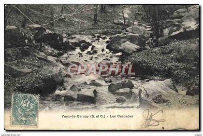 CPA Vaux de Cernay Les Cascades
