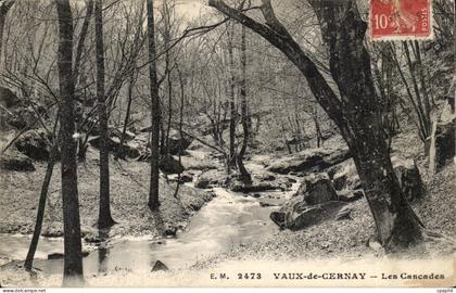 Vaux de Cernay CPA Les cascades