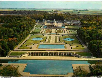 77 - Vaux le Vicomte - Le Château - Vue aérienne - façade sud - CPM - Voir Scans Recto-Verso
