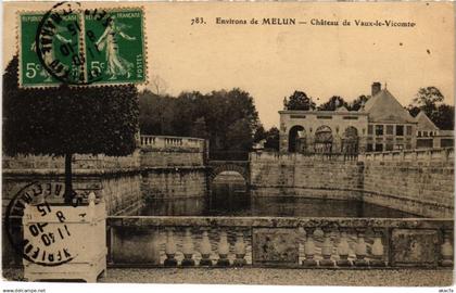 CPA chateau de Vaux le Vicomte (1268157)