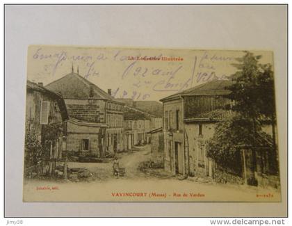 MEUSE-VAVINCOURT-RUE DE VERDUN ED SCHALOW