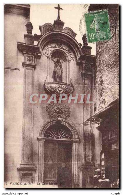 CPA Vence La Cathedrale