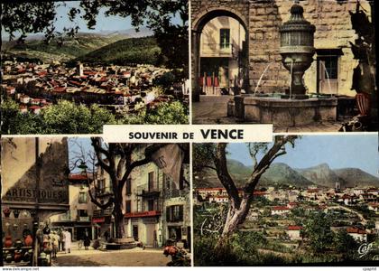 CPSM Souvenir de Vence