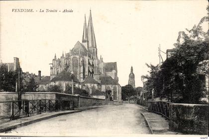 Vendome CPA La Trinite Abside