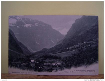 VENOSC (ISERE) LES VILLAGES DE VENOSC ET DE BOURG D'ARN