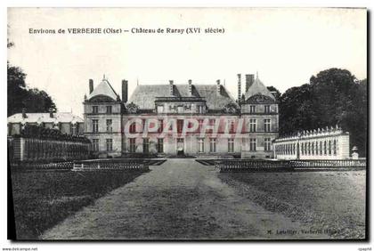 CPA Environs De Verberie Chateau De Raray