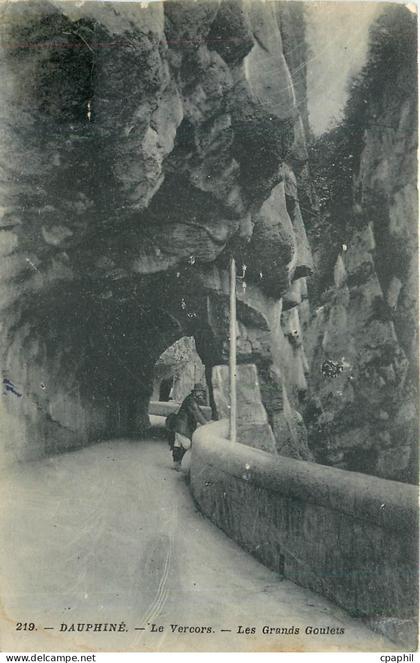 CPA DAUPHINE - Le Vercors - Les Grands Goulets