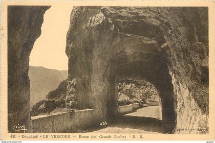 CPA Dauphine le Vercors Route des Grands Goulets