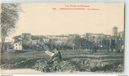 30393 - VERDUN SUR GARONNE - VUE GENERALE
