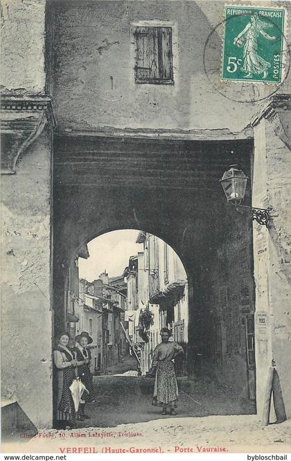 CPA 31 Haute Garonne Verfeil Porte Vauraise