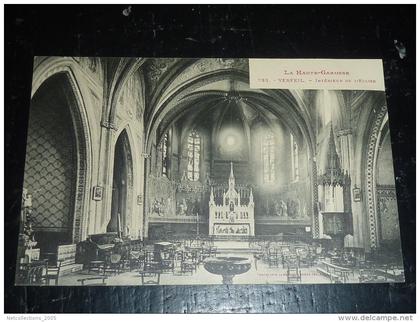 VERFEIL - INTERIEUR DE L'EGLISE - 31 HAUTE GARONNE (N)