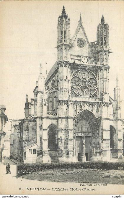 CPA Vernon l'Eglise Notre Dame