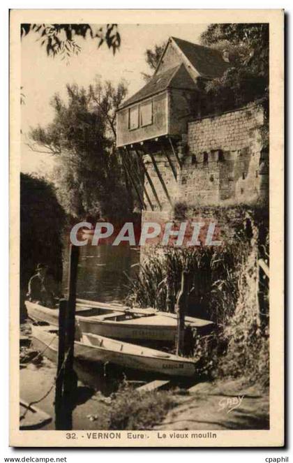CPA Vernon Le vieux Moulin