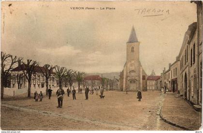 CPA VERON - La Place (357629)