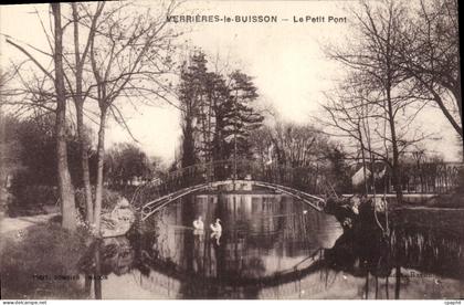 CPA Verrieres le Buisson le petit Pont