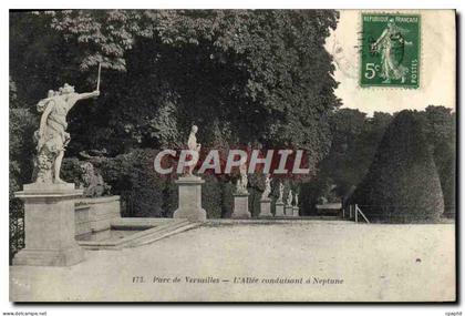 CPA Versailles L'Allee Conduisant a Neptune
