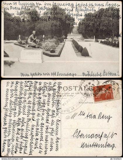 CPA Versailles Schloss Versailles (Castle) Park-Ansicht 1910