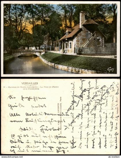 Versailles Schloss Versailles Hameau de Marie-Antoinette Pierre 1940