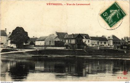 CPA VETHEUIL - Vue de Lavancourt (107415)