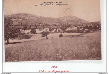 VEYRE MONTON - Vue panoramique - Très bon état