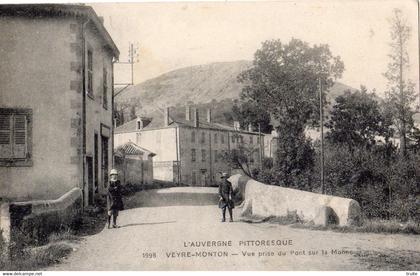 VEYRE-MONTON VUE PRISE DU PONT SUR LA MONNE