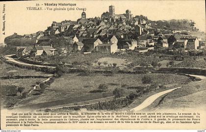CPA Vezelay Vue Generale