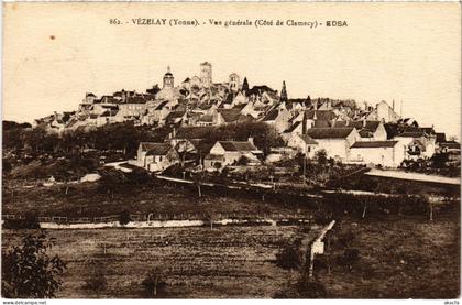 CPA Vezelay vue generale (1478634)
