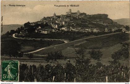 CPA Vezelay vue generale (1478635)